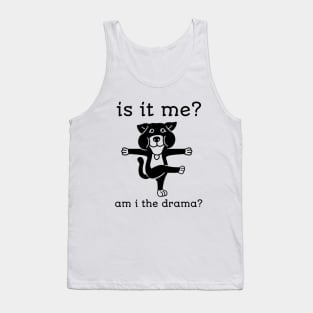 Is It Me I Am The Problem, Funny Meme Shirt, Oddly Specific Shirt, Cartoon Meme Shirt, Funny Y2K T-shirt, Parody Shirt, Funny Gift Tank Top
